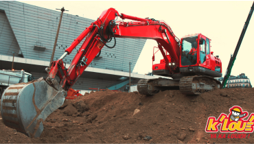 Terrassement ou nivellement de terrain a construire