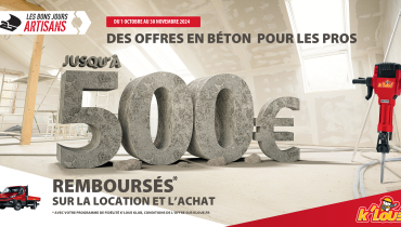 Professionnels, augmentez vos marges: jusqu'à 500€ de remises à saisir en octobre et novembre !