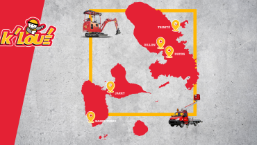 K’LOUE Antilles : Votre partenaire de confiance pour la location de matériels et outillages professionnels depuis plus de 30 ans en Guadeloupe et en Martinique.