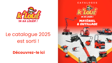 Les 5 agences K’LOUÉ sont heureuses de vous présenter leur brochure 2025, avec une nouvelle présentation des matériels en situation par métier. (2)