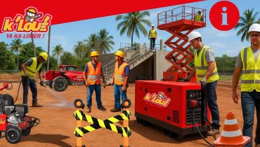 Organiser vos chantiers et vos évènements en toute sérénité : location de matériel professionnel - K’LOUÉ Guadeloupe et Martinique.